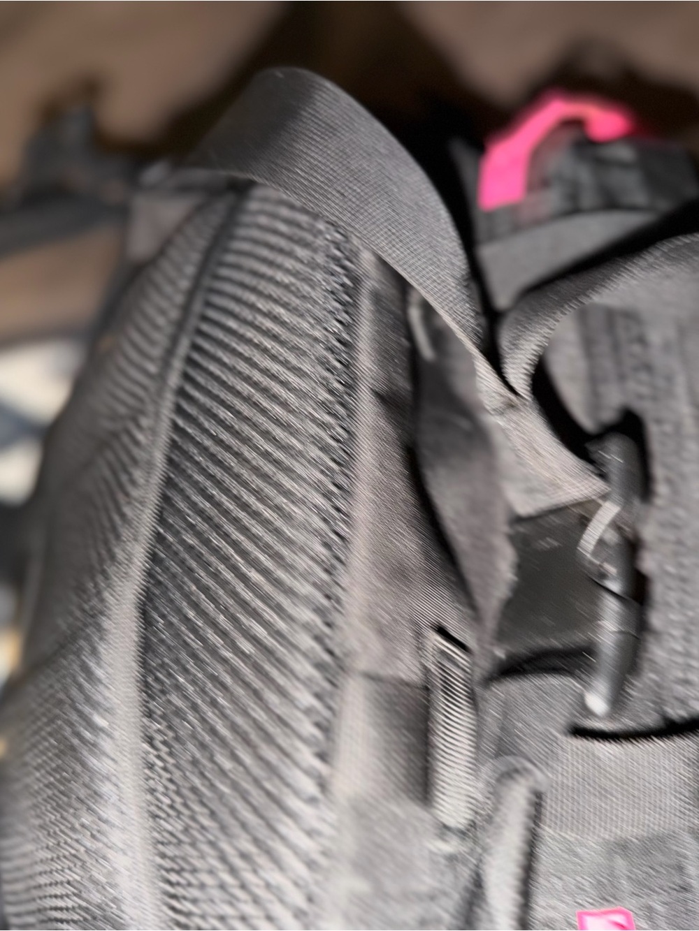 Wolfpak 25L Black & Pink Tactical Backpack - Trust Your Instincts - Picture 9 of 9